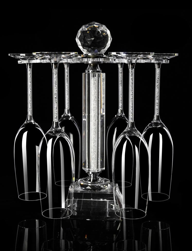 Taças de Cristal Diamante 2 Peças – Luxo Europeu