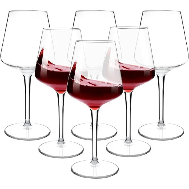 Taça Transparente Premium para Vinho, Sucos e Drinks