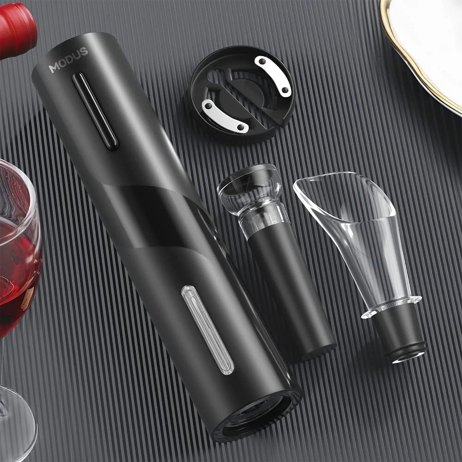 abridor elétrico vinho, abridor vinho premium, abridor elétrico moderno, abridor vinho rápido, abridor elétrico silencioso, abridor vinho elegante, abridor elétrico presente, abridor vinho fácil uso, abridor elétrico compatível, abridor vinho sofisticado, Center doce Lar