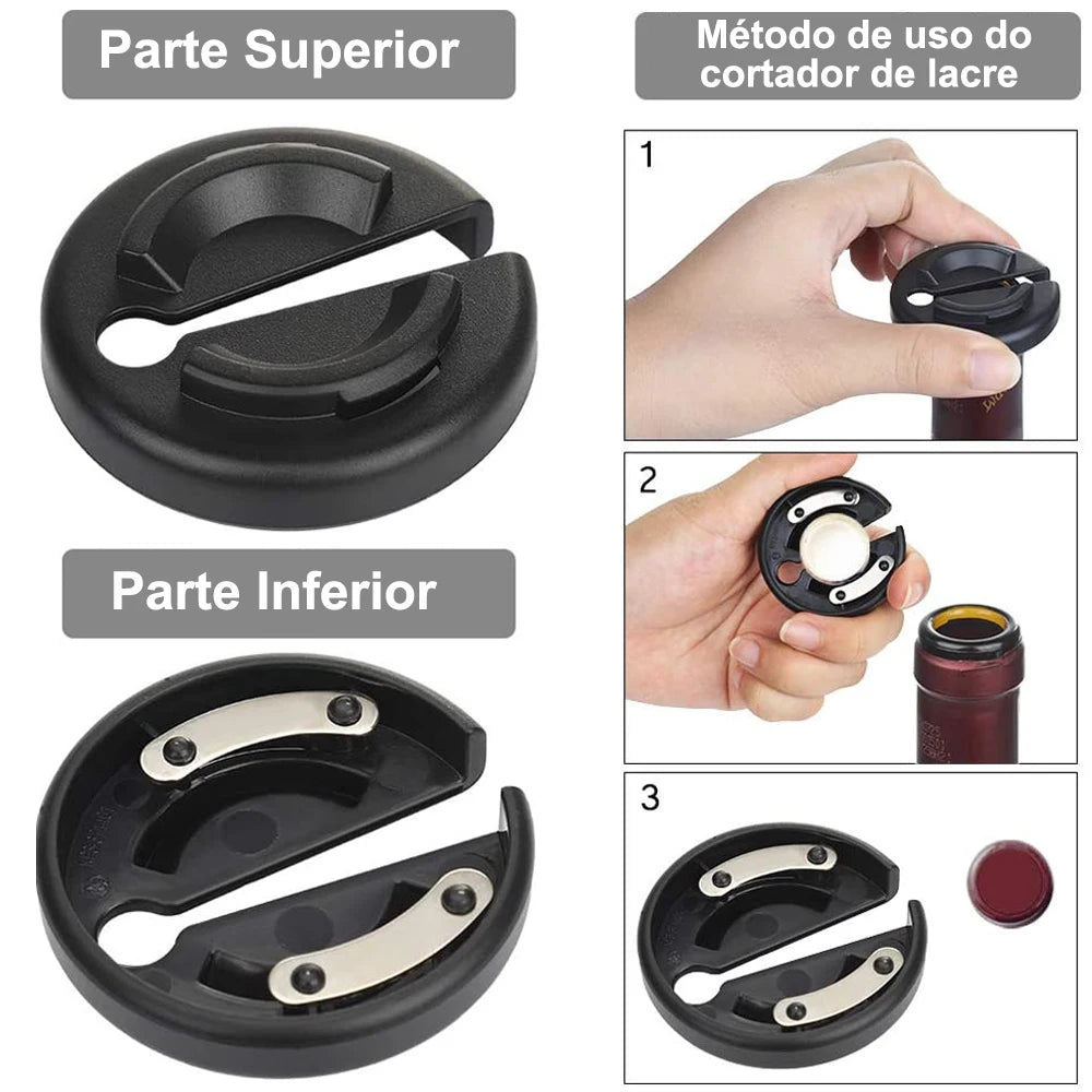 abridor elétrico vinho, abridor vinho premium, abridor elétrico moderno, abridor vinho rápido, abridor elétrico silencioso, abridor vinho elegante, abridor elétrico presente, abridor vinho fácil uso, abridor elétrico compatível, abridor vinho sofisticado, Center doce Lar