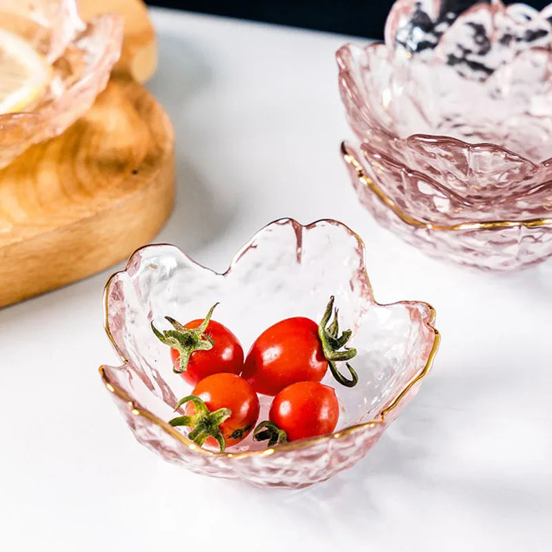 Conjunto 3 Peças de Pratinhos de Sobremesa Flor de Cerejeira