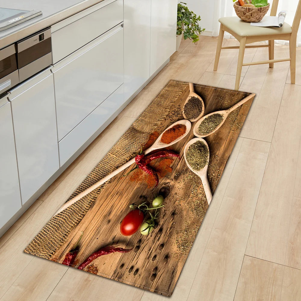 Tapete de cozinha 3D exclusivo, design artístico, toque moderno, decoração para cozinha, tapete antiderrapante, proteção para piso, estilo oriental, alta funcionalidade, acessório decorativo, durável e prático, decoração em 3D, organização inteligente, tapete premium, cozinha com estilo, design único, antiderrapante eficiente, tapete funcional, arte na cozinha, estilo moderno, essencial para cozinha. Center Doce Lar