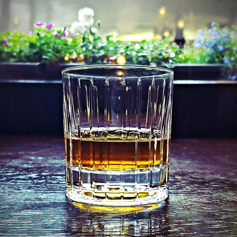 Copo de Vidro Rotativo para Whisky – Old Fashioned Glass 