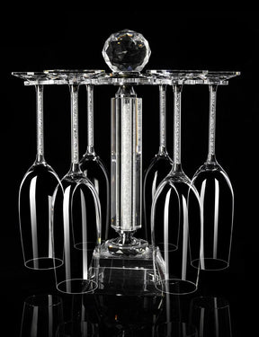 Taças de Cristal Diamante 2 Peças – Luxo Europeu