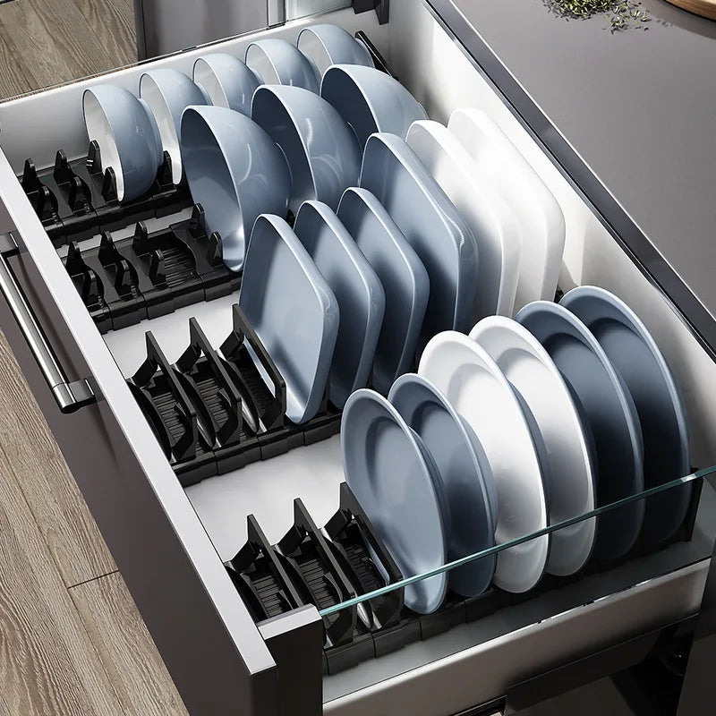 Prateleira Retrátil de Pia para Cozinha - Design Ajustável