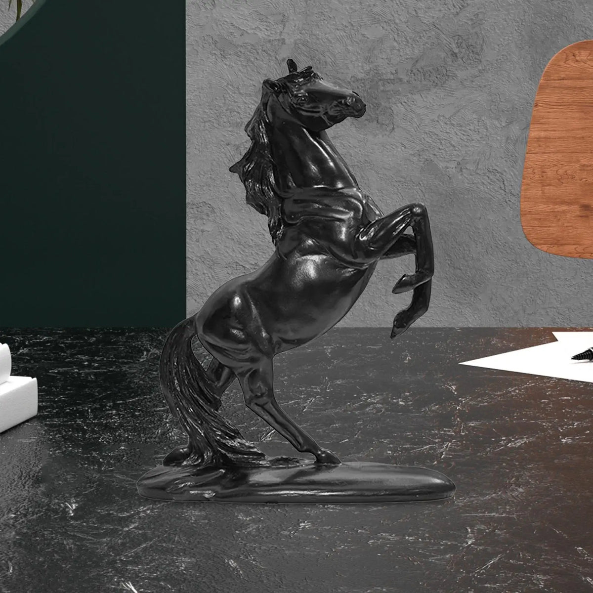 Estátua Decorativa de Cavalo