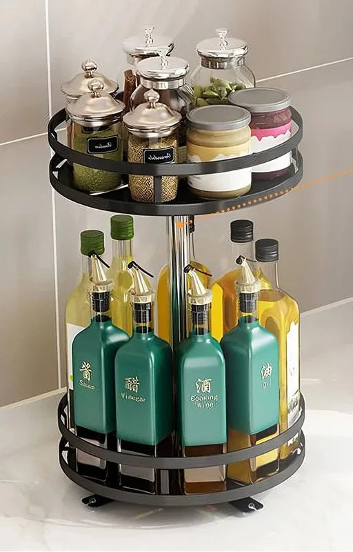 Organizador de Temperos Giratório 360° 