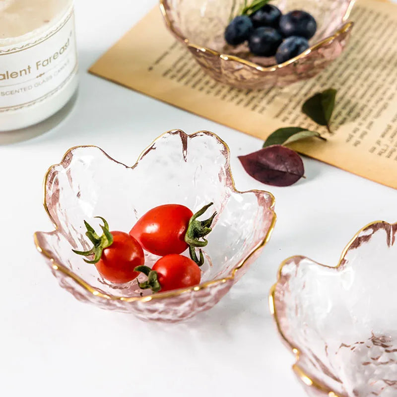 Conjunto 3 Peças de Pratinhos de Sobremesa Flor de Cerejeira