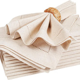 Guardanapos de Linho Natural (Kit 6 peças)