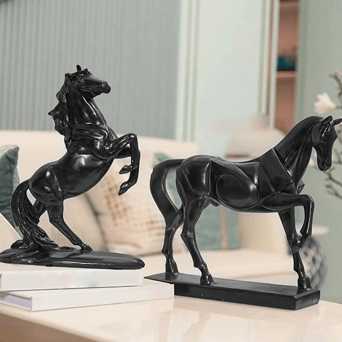 Estátua Decorativa de Cavalo