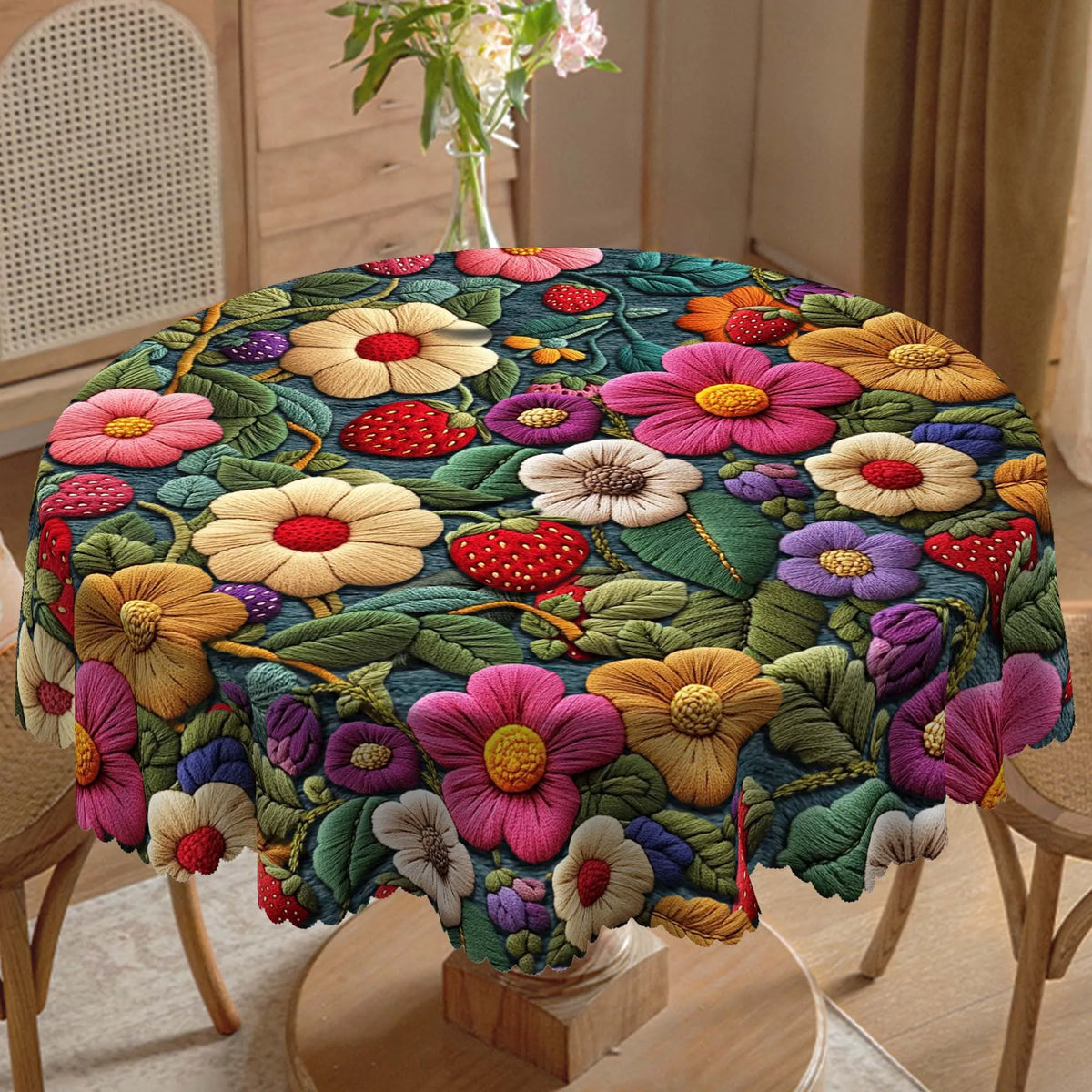 Toalha de Mesa Floral Primavera