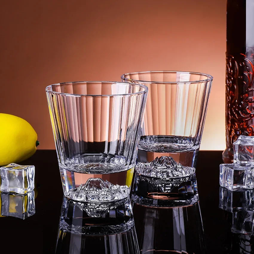 Copo de Vidro Cristal Premium – Para Whisky, Vinho, Água, Chá e Sucos